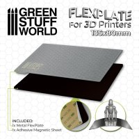Green Stuff World - Flexplates For 3d Printers - 135x80mm