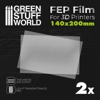 Green Stuff World - FEP film 200x140mm (pack x2)