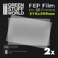 Green Stuff World - FEP film 300x210mm (pack x2)