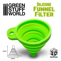 Green Stuff World - Silicone funnel filter for 3D printer