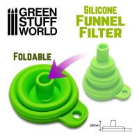 Green Stuff World - Silicone funnel filter for 3D printer