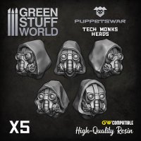 Green Stuff World - Tech Monks heads