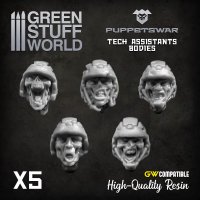 Green Stuff World - Zombie Troopers heads