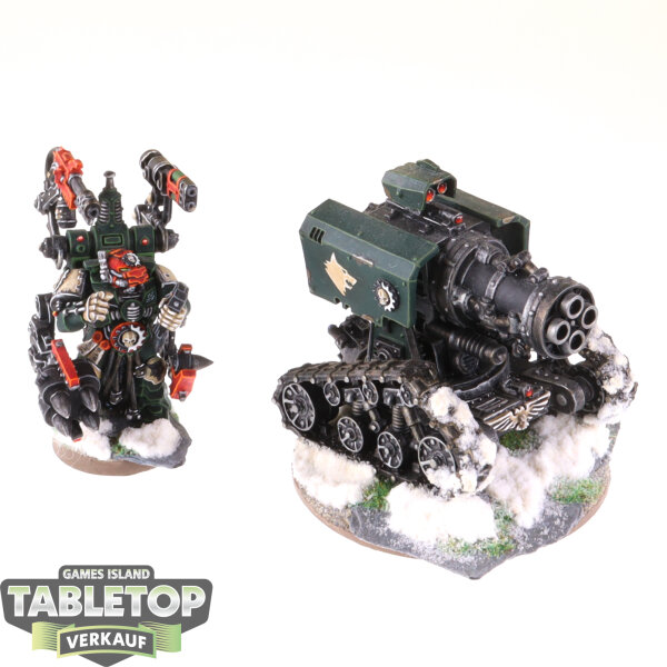 Space Marines - Salvenkanone der Space Marines - gut bemalt