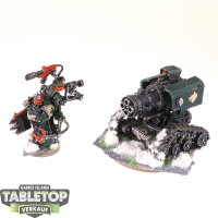 Space Marines - Salvenkanone der Space Marines - gut bemalt