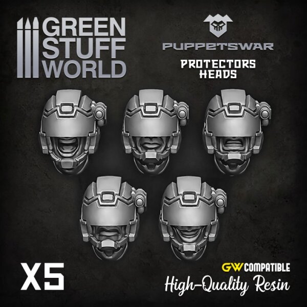 Green Stuff World - Protectors heads