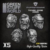 Green Stuff World - Techno Viking heads