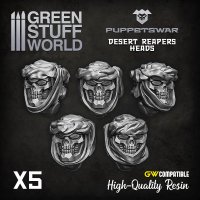 Green Stuff World - Desert Reapers heads