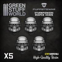 Green Stuff World - Sturmpioniere Reaper heads