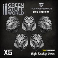 Green Stuff World - Lion Helmets