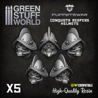 Green Stuff World - Conquista Reapers Helmets