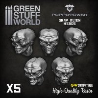 Green Stuff World - Alien Heads