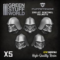 Green Stuff World - Zaelot Sentinel Helmets