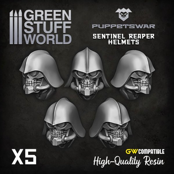 Green Stuff World - Sentinel Reaper Helmets