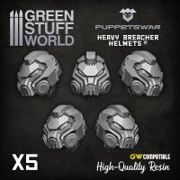 Green Stuff World - Heavy Breacher Helmets