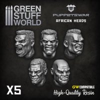 Green Stuff World - African heads