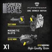 Green Stuff World - Turret - Armed Hatch