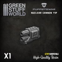 Green Stuff World - Turret - Nuclear Cannon Tip