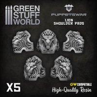 Green Stuff World - Lion Shoulder Pads