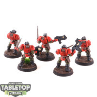 Blood Angels - 5 Scouts - gut bemalt