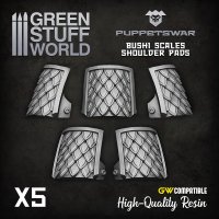 Green Stuff World - Bushi Scales shoulder pads