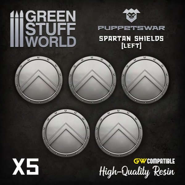 Green Stuff World - Spartan Shields