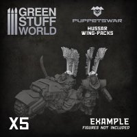 Green Stuff World - Hussar Wing-Packs