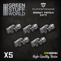 Green Stuff World - Assault Pistols - Left