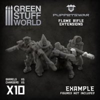 Green Stuff World - Flame Rifle Extensions