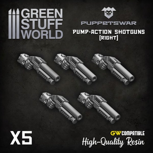 Green Stuff World - Pump-action Shotguns - Right