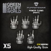 Green Stuff World - Claws - Right