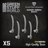Green Stuff World - Hussar Sabres - Right