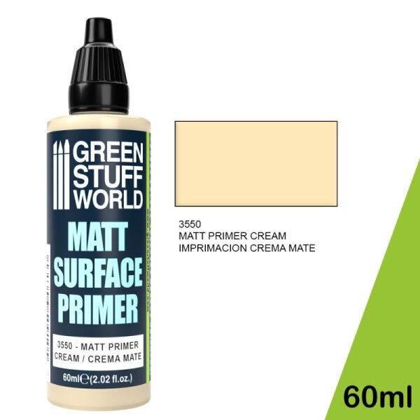 Green Stuff World - Matt Surface Primer 60ml - Cream