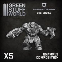 Green Stuff World - Orc Bodies