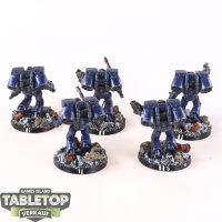 Ultramarines - 5x Assault Squad - gut bemalt