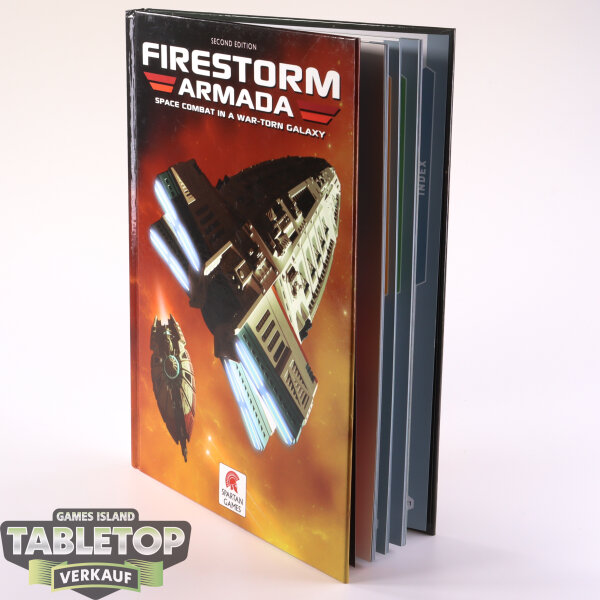 Sonstige Tabletops - Firestorm Armada - Rulebook 2te Edition, gebraucht - englisch