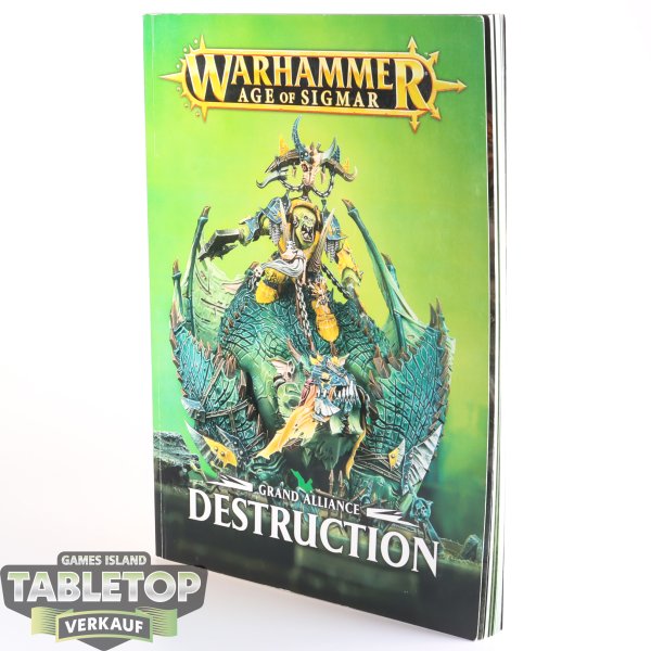 Age of Sigmar - Battletome Grand Alliance Destruction 1te Edition - deutsch