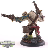 Hordes - Minions - Farrow Brigand Warlord - gut bemalt