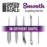 Green Stuff World - 5x Smooth Sculpting Set