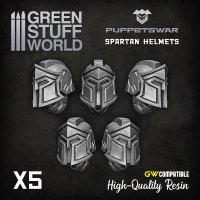 Green Stuff World - Spartan helmets