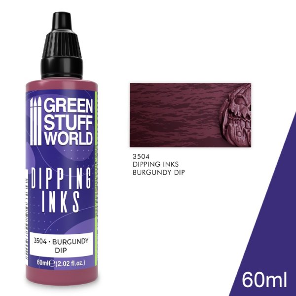 Green Stuff World - Dipping ink 60 ml - BURGUNDY DIP