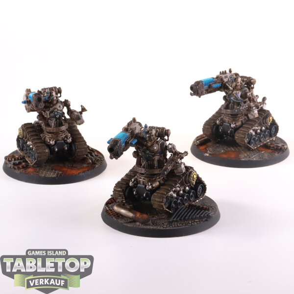 Adeptus Mechanicus - 3 Kataphron Breachers - gut bemalt