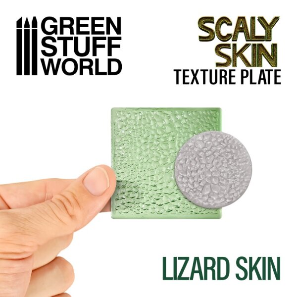 Green Stuff World - Texture Plate - Lizard Skin