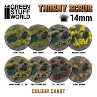 Green Stuff World - Thorny Scrubs - YELLOW THORNS