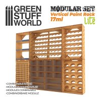 Green Stuff World - Vertical Paint Organiser 17ml - LITE