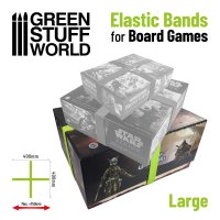 Green Stuff World - Elastic Bands for Board Games 400mm -...