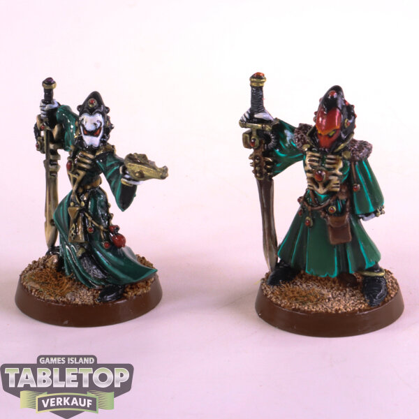 Craftworlds - 2 x Warlocks klassisch - gut bemalt