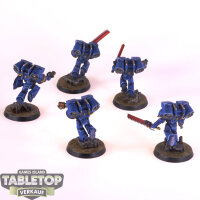 Space Marines - 5 x Assault Squad - gut bemalt