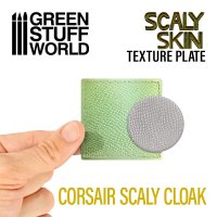 Green Stuff World - Texture Plate - Corsair Scaly Cloak