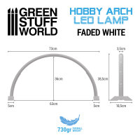 Hobby Arch LED Lamp - Faded White